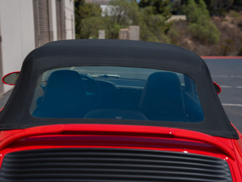 1996 Porsche 911 Carrera 4 Cabriolet in Guards Red — Strada Nera San Diego