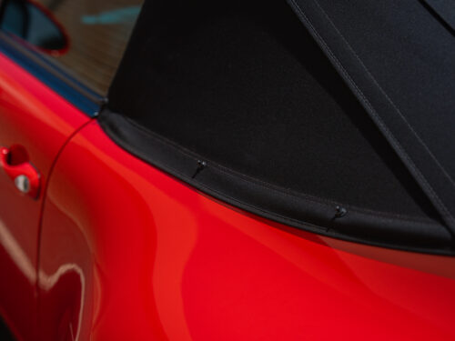 1996 Porsche 911 Carrera 4 Cabriolet in Guards Red — Strada Nera San Diego