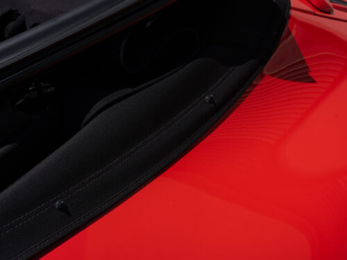 1996 Porsche 911 Carrera 4 Cabriolet in Guards Red — Strada Nera San Diego