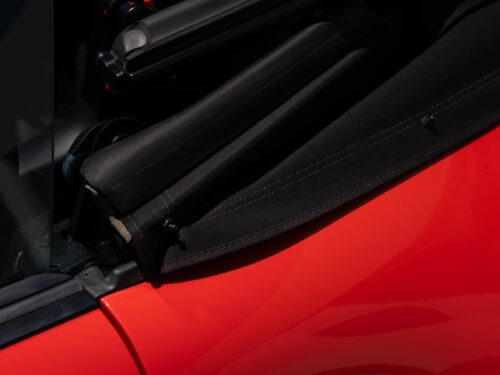 1996 Porsche 911 Carrera 4 Cabriolet in Guards Red — Strada Nera San Diego