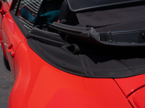 1996 Porsche 911 Carrera 4 Cabriolet in Guards Red — Strada Nera San Diego