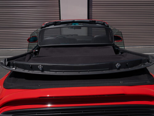 1996 Porsche 911 Carrera 4 Cabriolet in Guards Red — Strada Nera San Diego