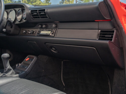 1996 Porsche 911 Carrera 4 Cabriolet in Guards Red — Strada Nera San Diego