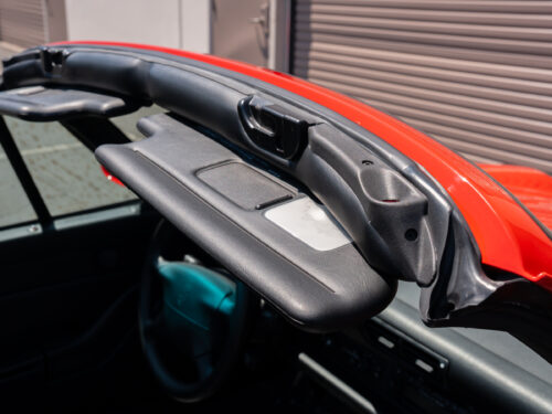 1996 Porsche 911 Carrera 4 Cabriolet in Guards Red — Strada Nera San Diego