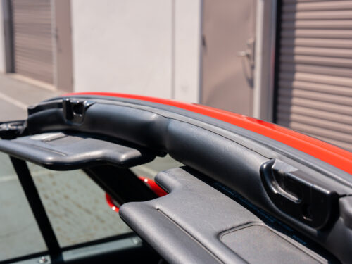 1996 Porsche 911 Carrera 4 Cabriolet in Guards Red — Strada Nera San Diego