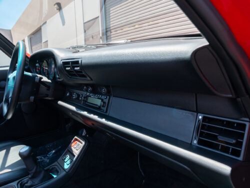 1996 Porsche 911 Carrera 4 Cabriolet in Guards Red — Strada Nera San Diego