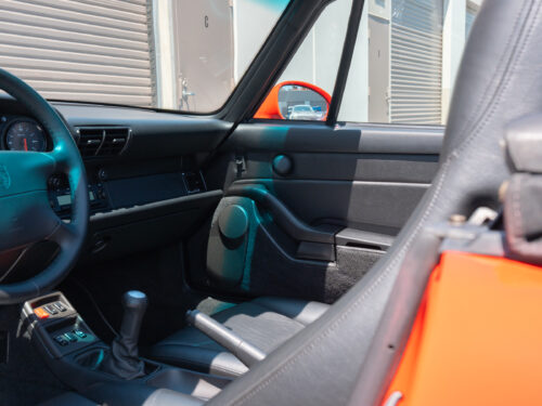 1996 Porsche 911 Carrera 4 Cabriolet in Guards Red — Strada Nera San Diego