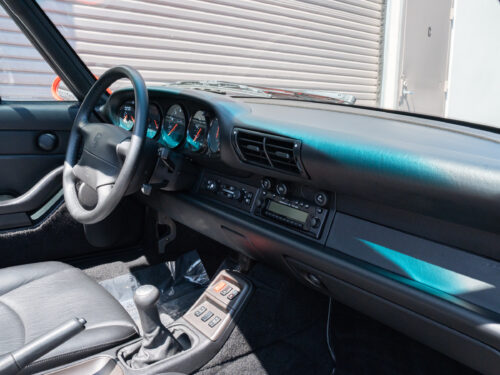 1996 Porsche 911 Carrera 4 Cabriolet in Guards Red — Strada Nera San Diego