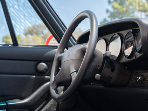 1996 Porsche 911 Carrera 4 Cabriolet in Guards Red — Strada Nera San Diego