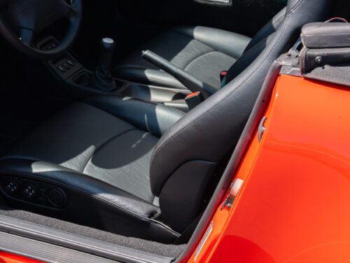 1996 Porsche 911 Carrera 4 Cabriolet in Guards Red — Strada Nera San Diego