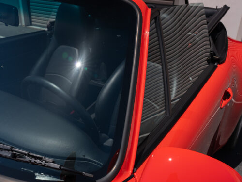 1996 Porsche 911 Carrera 4 Cabriolet in Guards Red — Strada Nera San Diego
