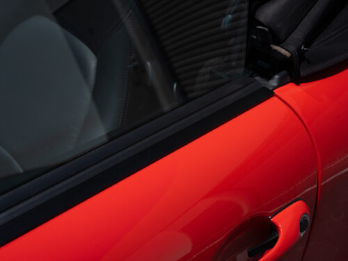 1996 Porsche 911 Carrera 4 Cabriolet in Guards Red — Strada Nera San Diego