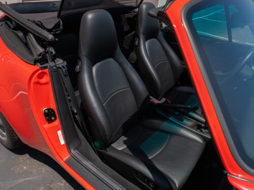 1996 Porsche 911 Carrera 4 Cabriolet in Guards Red — Strada Nera San Diego