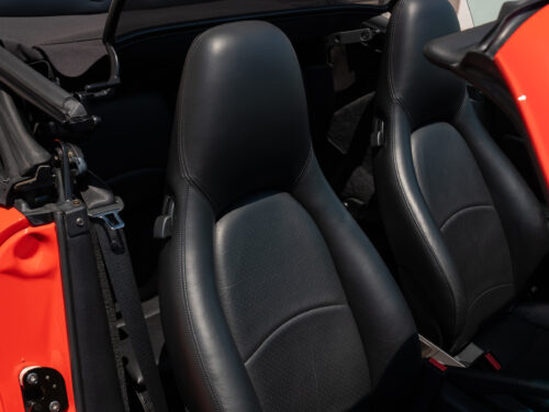 1996 Porsche 911 Carrera 4 Cabriolet in Guards Red — Strada Nera San Diego
