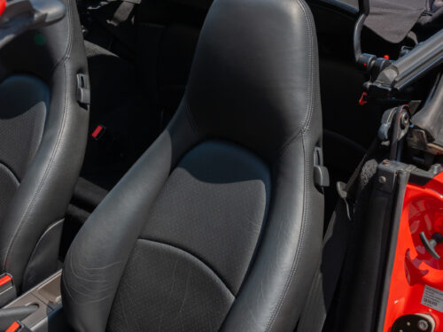 1996 Porsche 911 Carrera 4 Cabriolet in Guards Red — Strada Nera San Diego