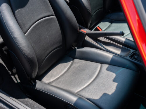 1996 Porsche 911 Carrera 4 Cabriolet in Guards Red — Strada Nera San Diego