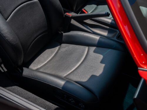 1996 Porsche 911 Carrera 4 Cabriolet in Guards Red — Strada Nera San Diego