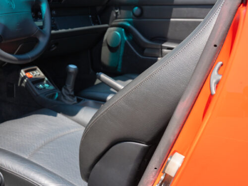 1996 Porsche 911 Carrera 4 Cabriolet in Guards Red — Strada Nera San Diego