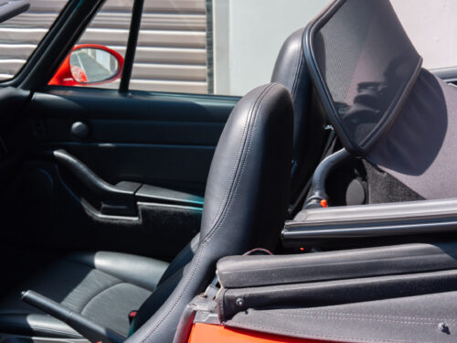 1996 Porsche 911 Carrera 4 Cabriolet in Guards Red — Strada Nera San Diego