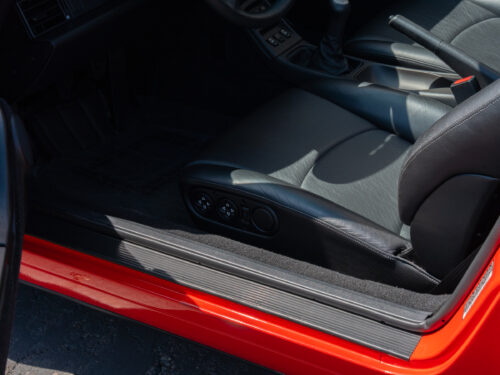 1996 Porsche 911 Carrera 4 Cabriolet in Guards Red — Strada Nera San Diego