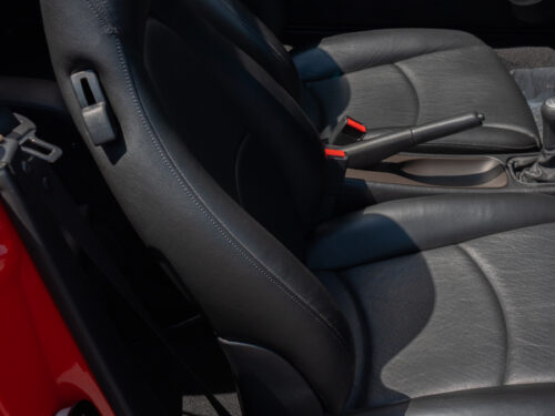 1996 Porsche 911 Carrera 4 Cabriolet in Guards Red — Strada Nera San Diego