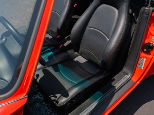 1996 Porsche 911 Carrera 4 Cabriolet in Guards Red — Strada Nera San Diego