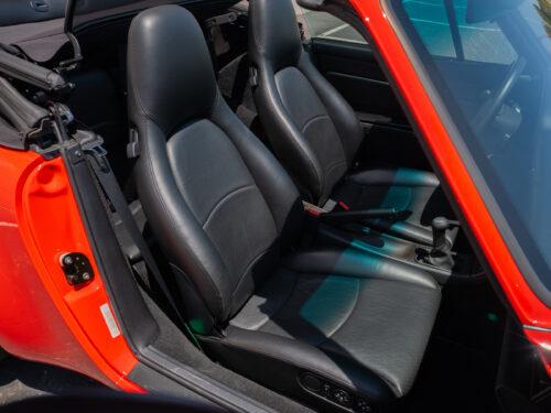 1996 Porsche 911 Carrera 4 Cabriolet in Guards Red — Strada Nera San Diego