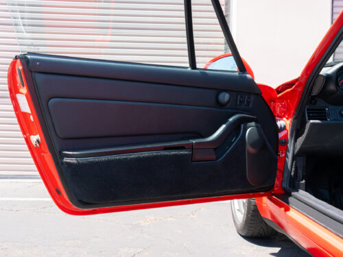 1996 Porsche 911 Carrera 4 Cabriolet in Guards Red — Strada Nera San Diego