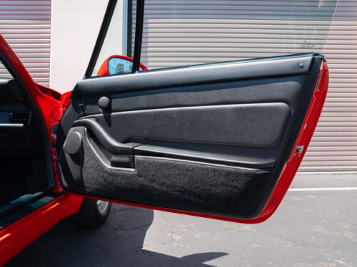 1996 Porsche 911 Carrera 4 Cabriolet in Guards Red — Strada Nera San Diego
