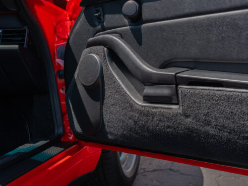 1996 Porsche 911 Carrera 4 Cabriolet in Guards Red — Strada Nera San Diego