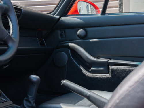 1996 Porsche 911 Carrera 4 Cabriolet in Guards Red — Strada Nera San Diego