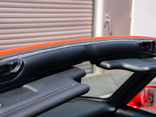 1996 Porsche 911 Carrera 4 Cabriolet in Guards Red — Strada Nera San Diego