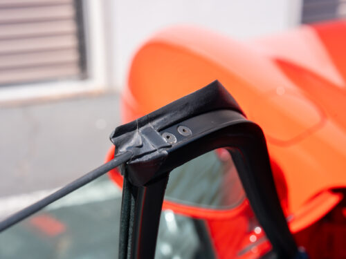 1996 Porsche 911 Carrera 4 Cabriolet in Guards Red — Strada Nera San Diego