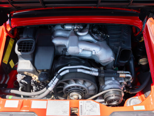 1996 Porsche 911 Carrera 4 Cabriolet in Guards Red — Strada Nera San Diego