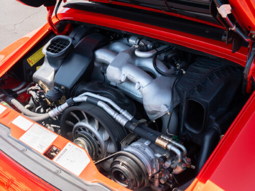 1996 Porsche 911 Carrera 4 Cabriolet in Guards Red — Strada Nera San Diego