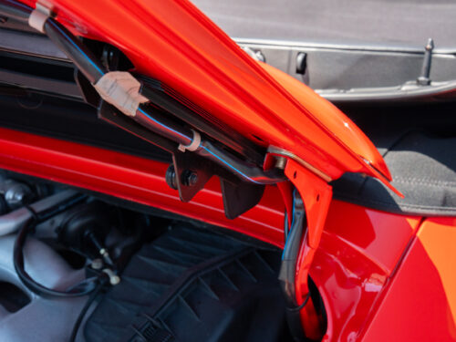 1996 Porsche 911 Carrera 4 Cabriolet in Guards Red — Strada Nera San Diego