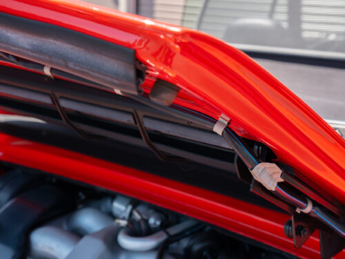 1996 Porsche 911 Carrera 4 Cabriolet in Guards Red — Strada Nera San Diego