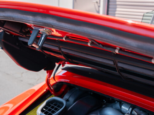 1996 Porsche 911 Carrera 4 Cabriolet in Guards Red — Strada Nera San Diego