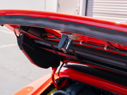 1996 Porsche 911 Carrera 4 Cabriolet in Guards Red — Strada Nera San Diego