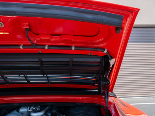 1996 Porsche 911 Carrera 4 Cabriolet in Guards Red — Strada Nera San Diego