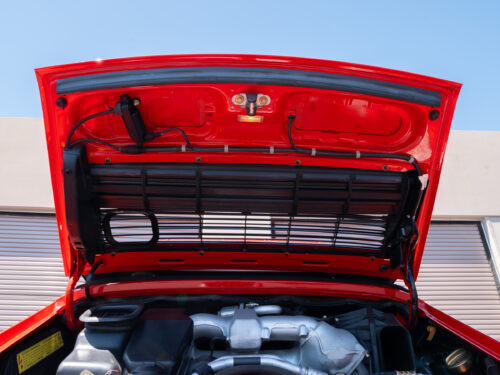 1996 Porsche 911 Carrera 4 Cabriolet in Guards Red — Strada Nera San Diego