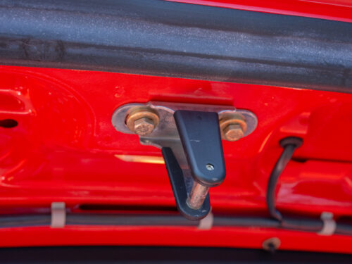 1996 Porsche 911 Carrera 4 Cabriolet in Guards Red — Strada Nera San Diego